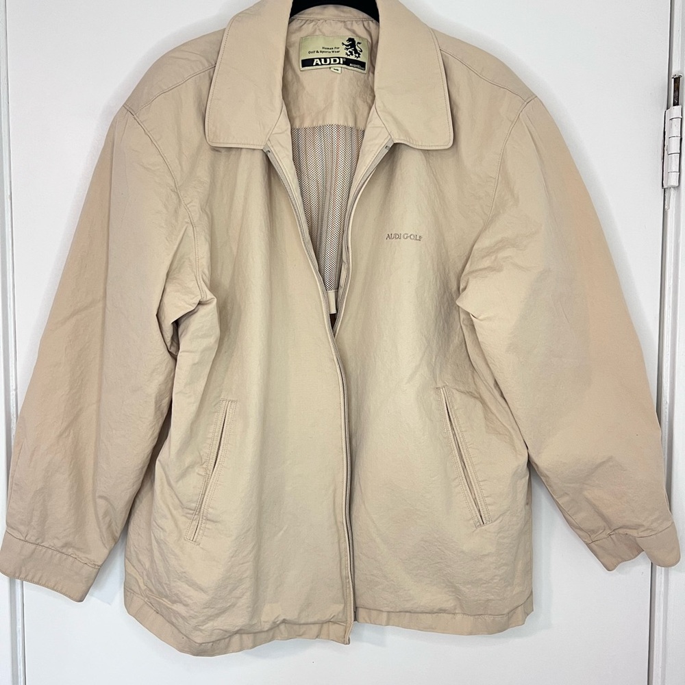 Audi golf Beige Men's Jacket